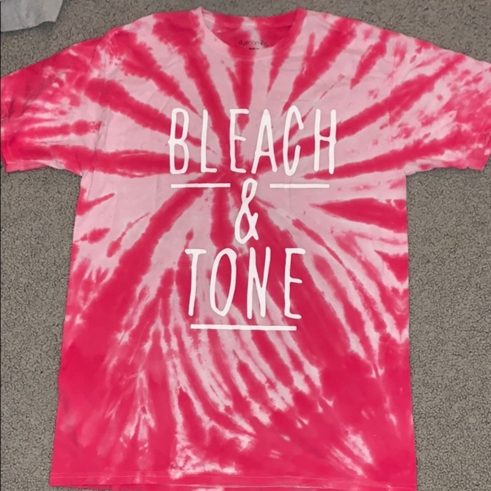 Bleach and tone shirt